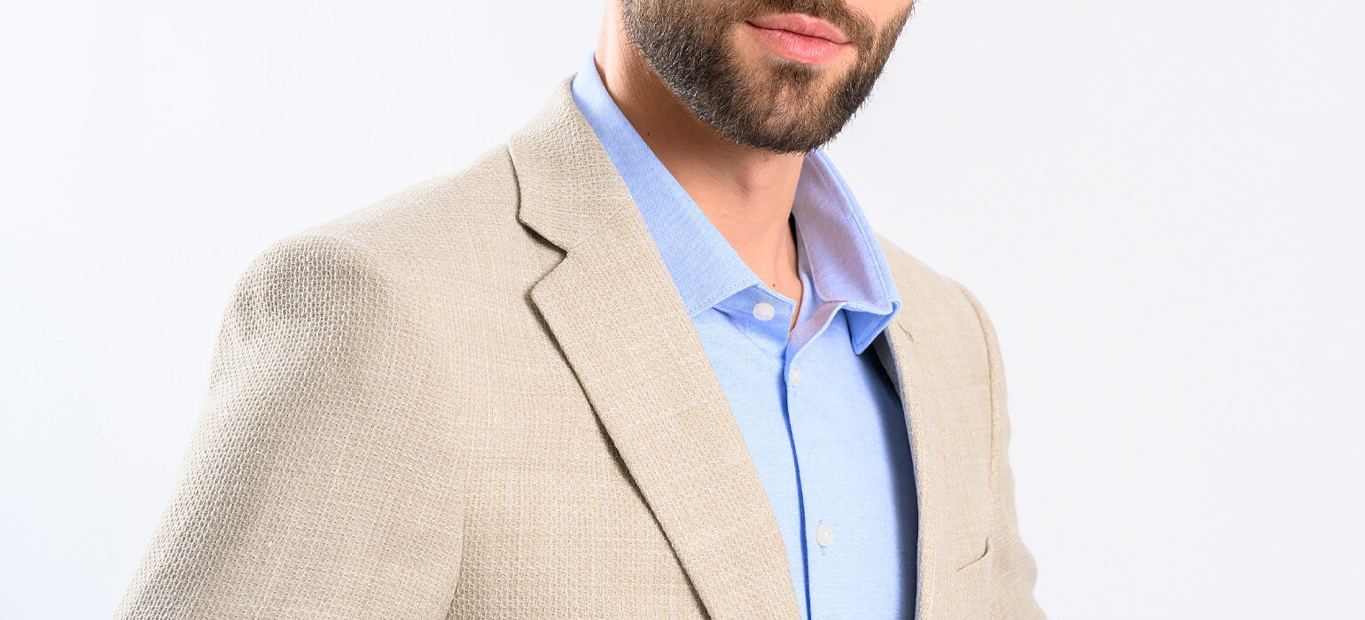 Béžové jarné sako