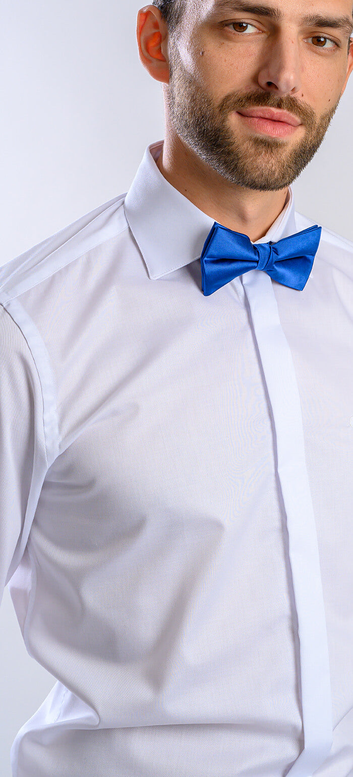 Biela spoločenská Extra Slim Fit košeľa