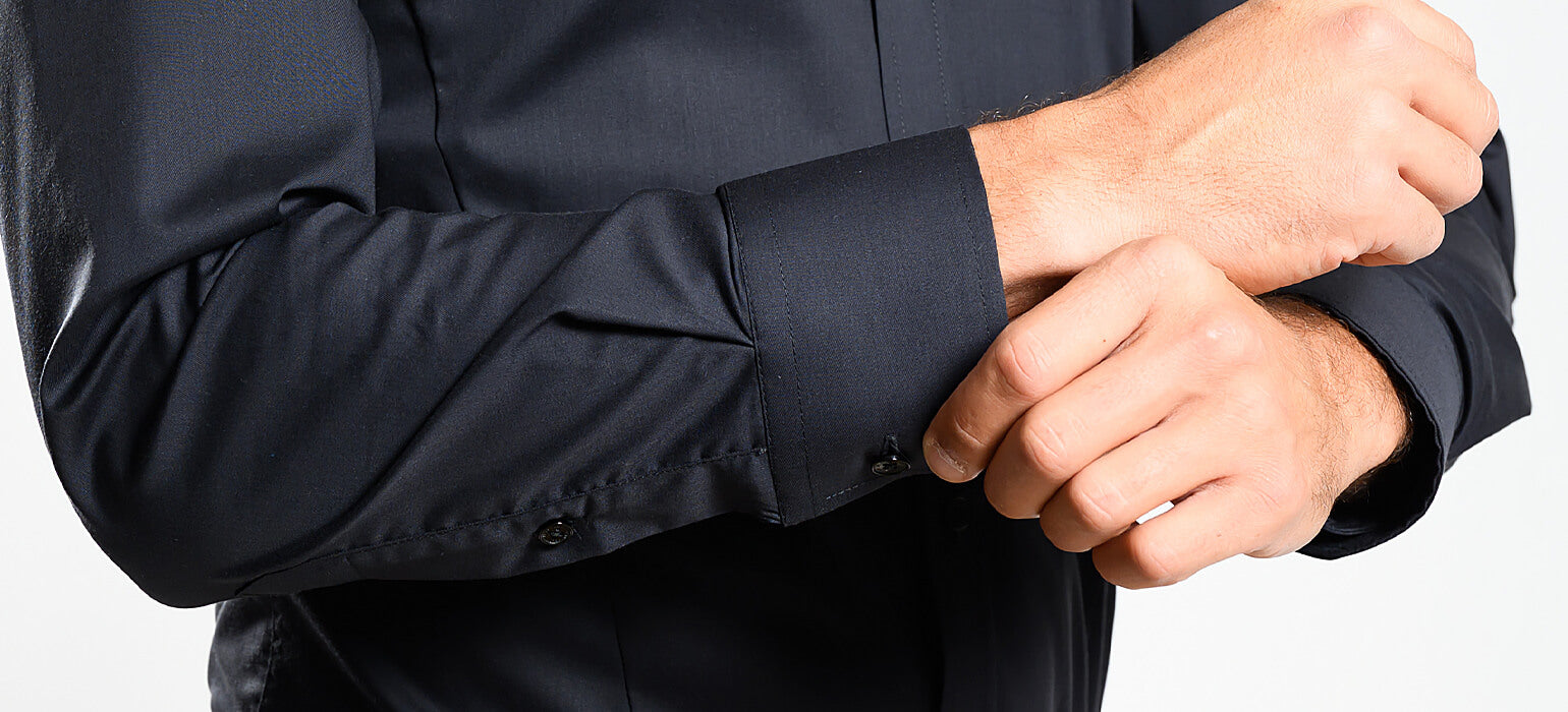 Čierna Slim Fit košeľa