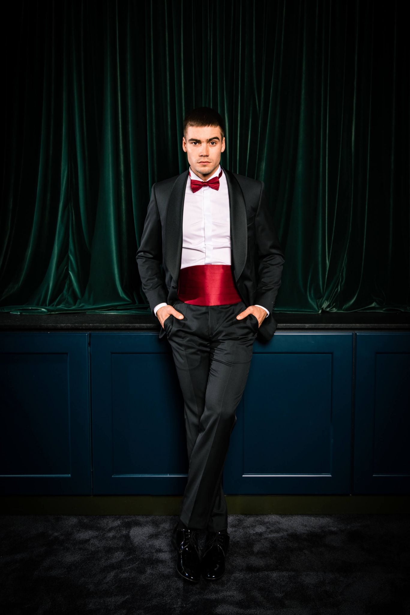 Extra Slim Fit smokingová košeľa