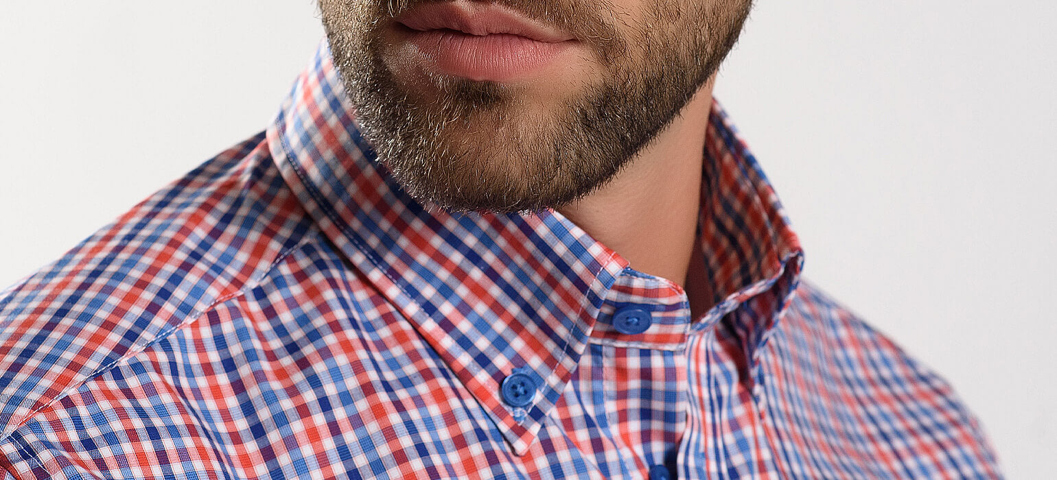 Károvaná Extra Slim Fit košeľa s krátkym rukávom