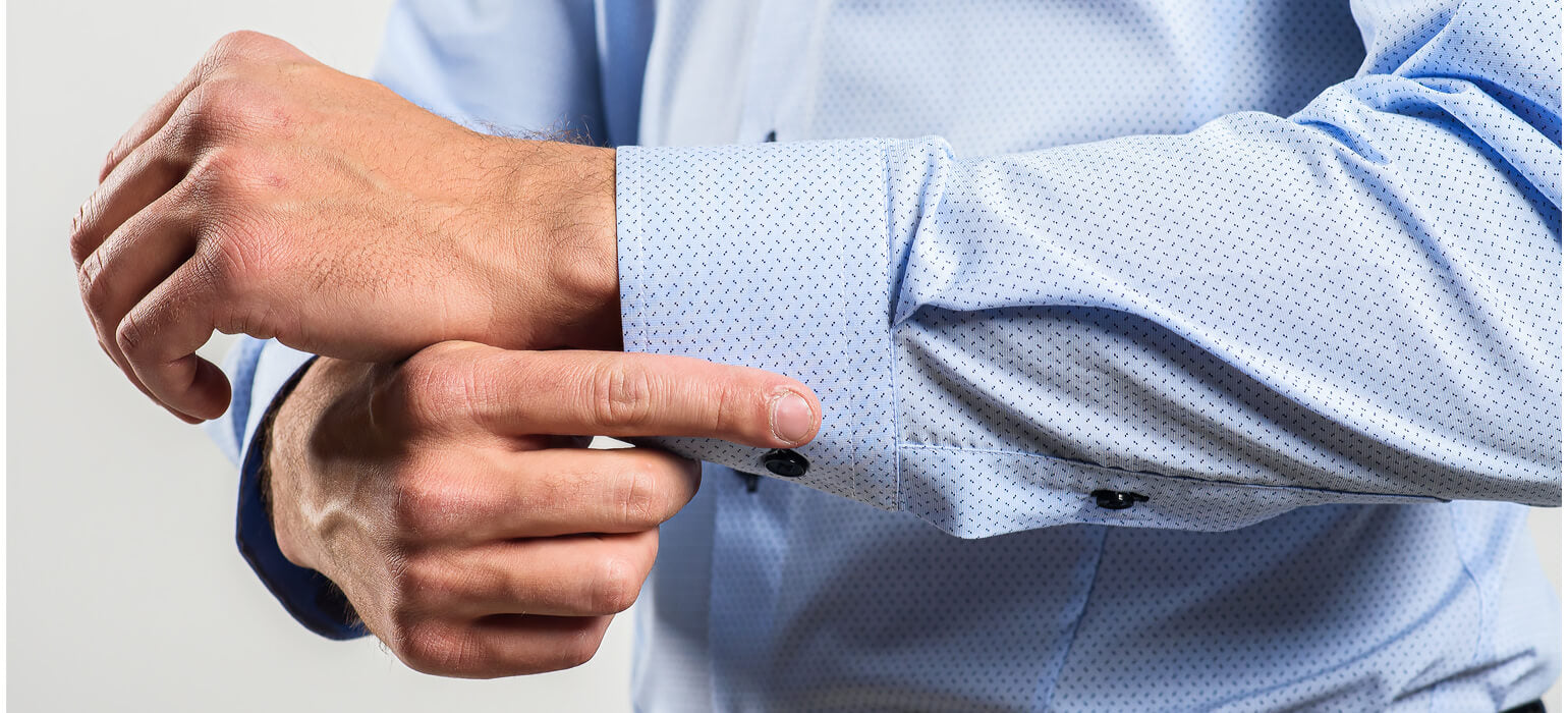 Modrá Extra Slim Fit košeľa