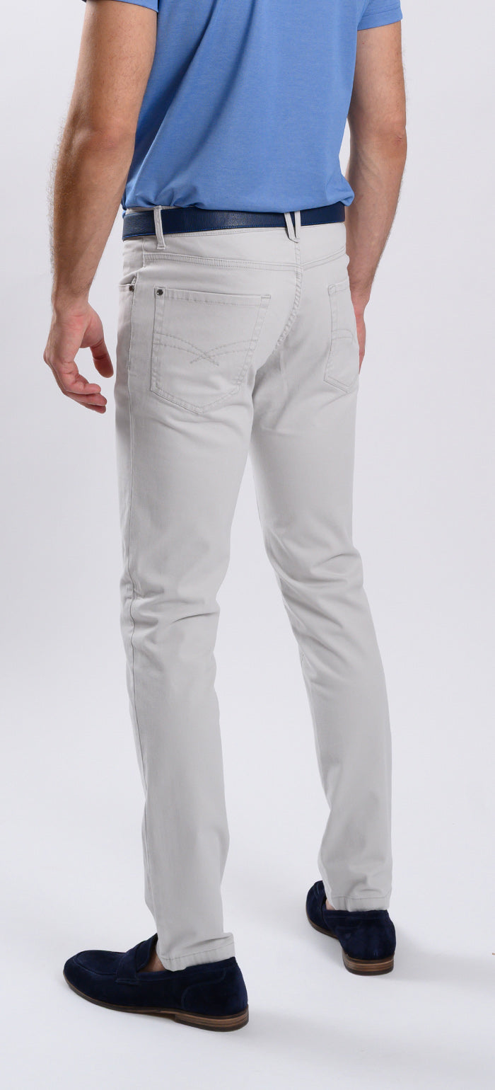 Sivé voľnočasové nohavice