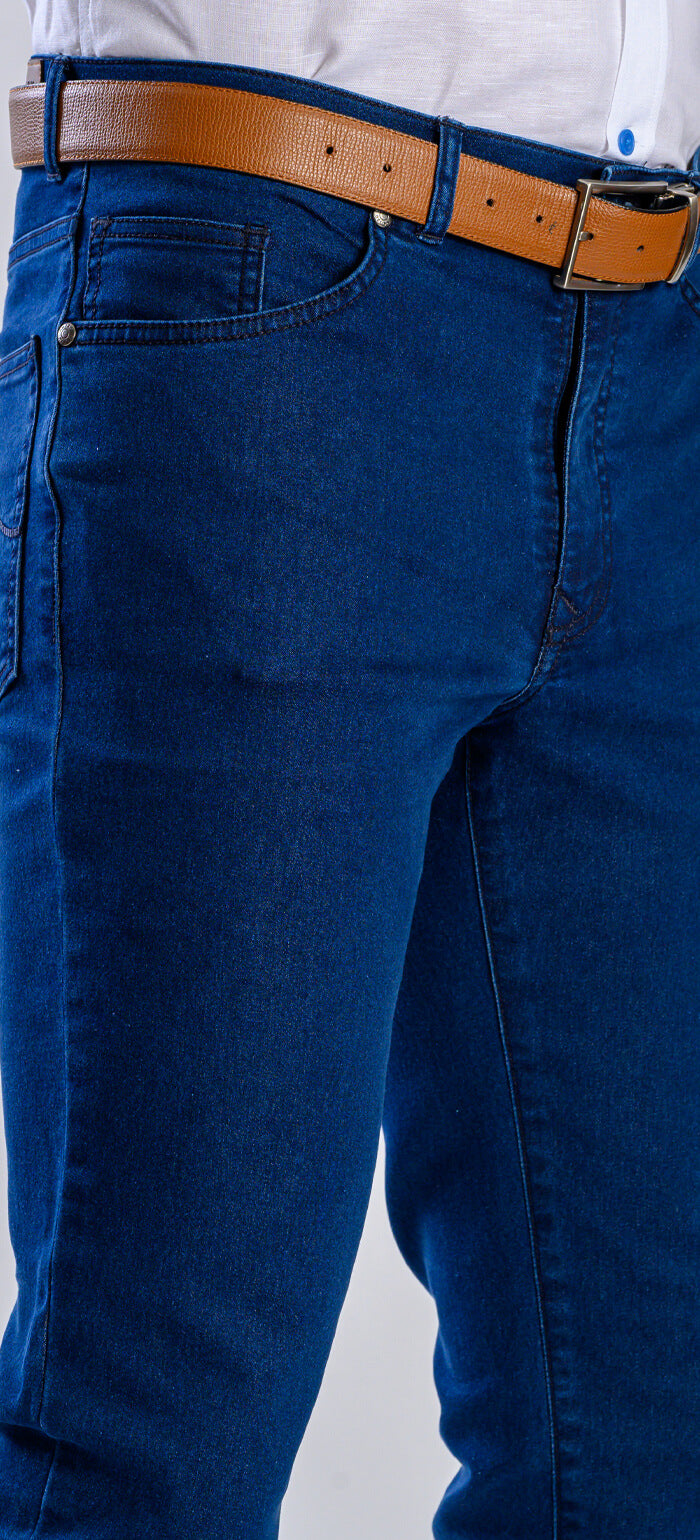 Tmavomodré džínsy