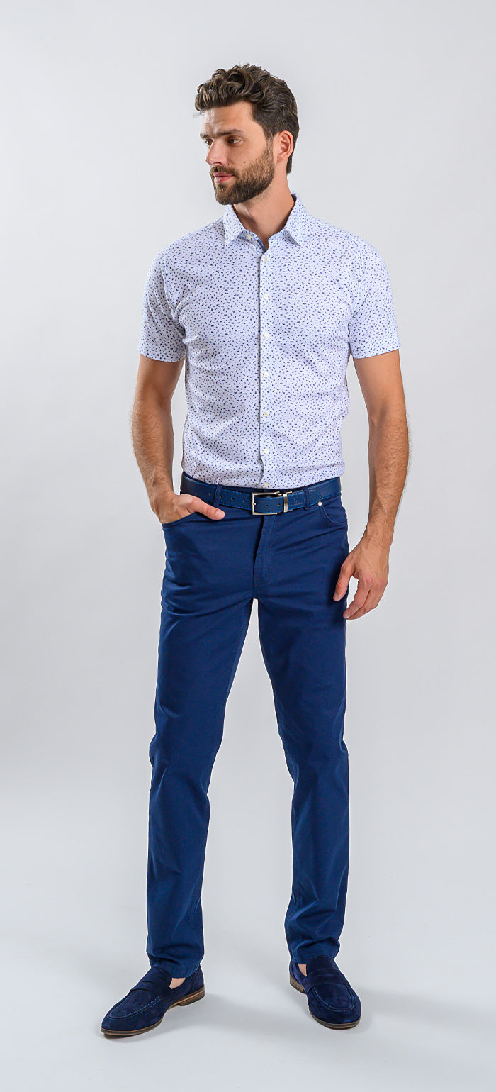 Tmavomodré džínsy