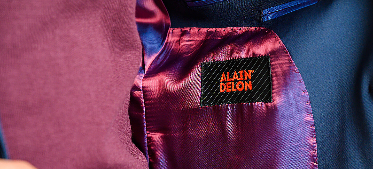 Tmavomodrý Slim Fit oblek