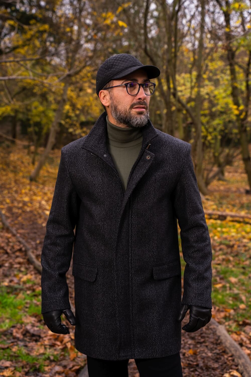 Zelený bavlnený rolák