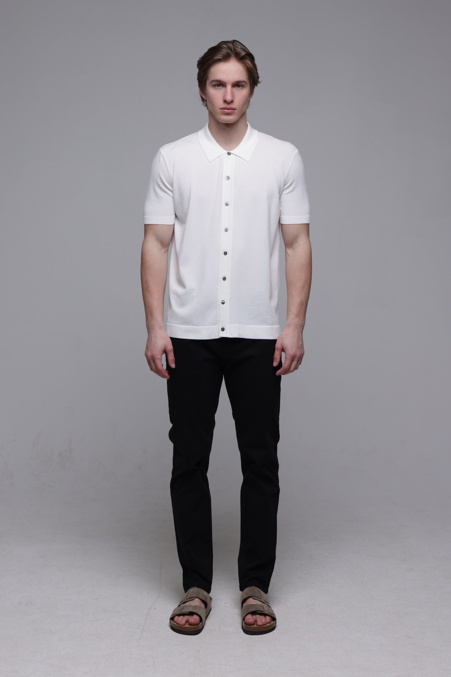 Čierne chinos nohavice