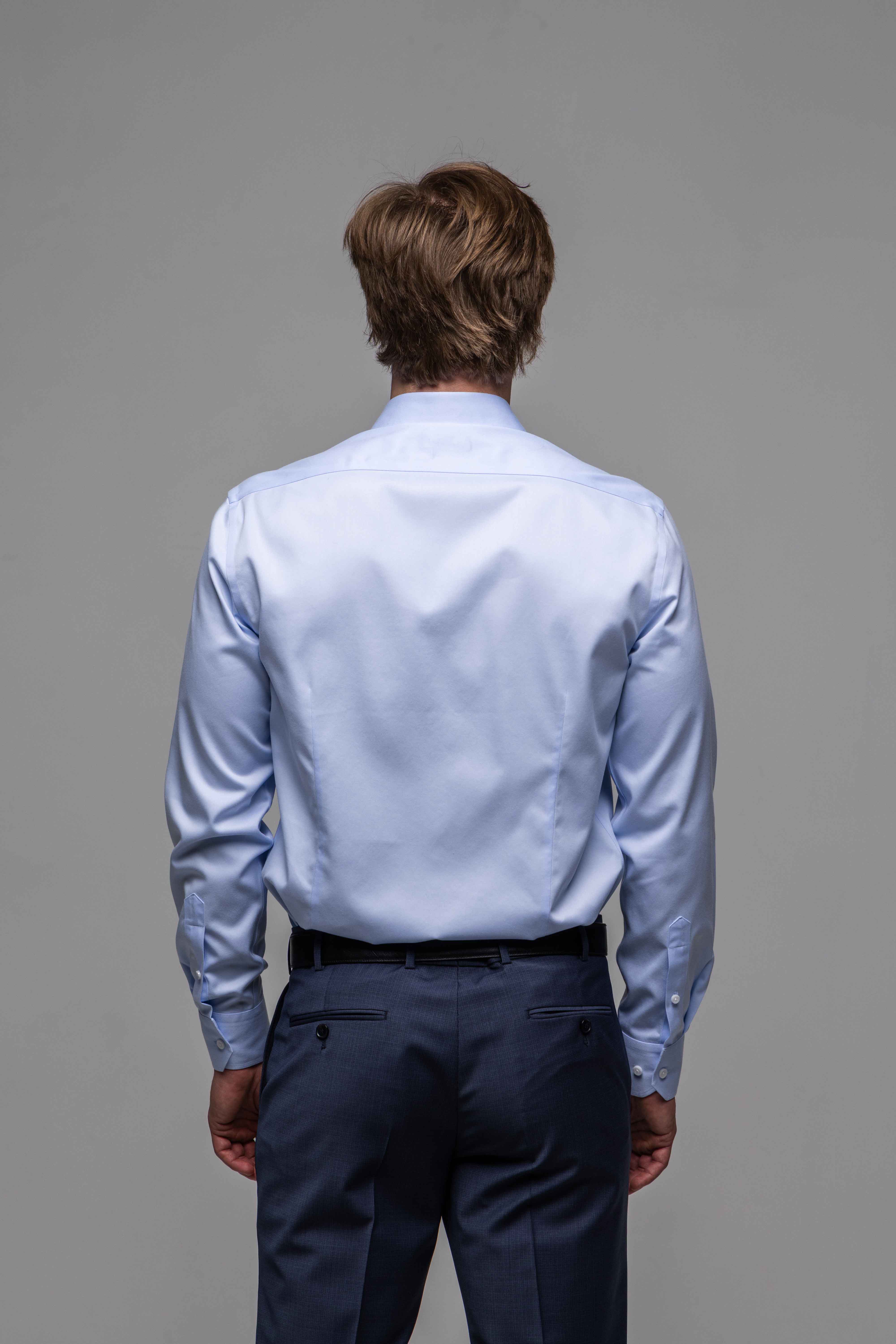 Modrá Extra Slim Fit košeľa