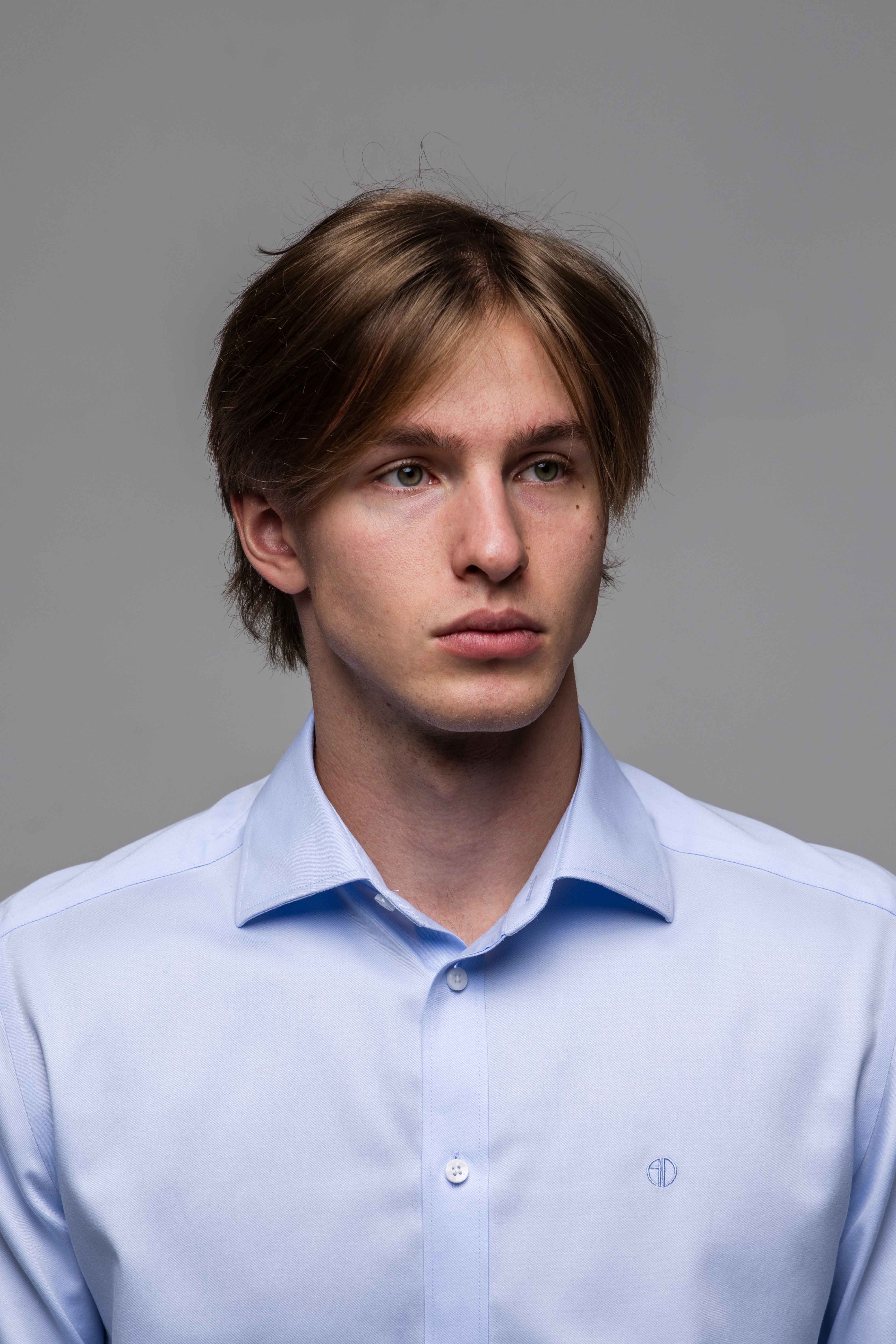 Modrá Extra Slim Fit košeľa