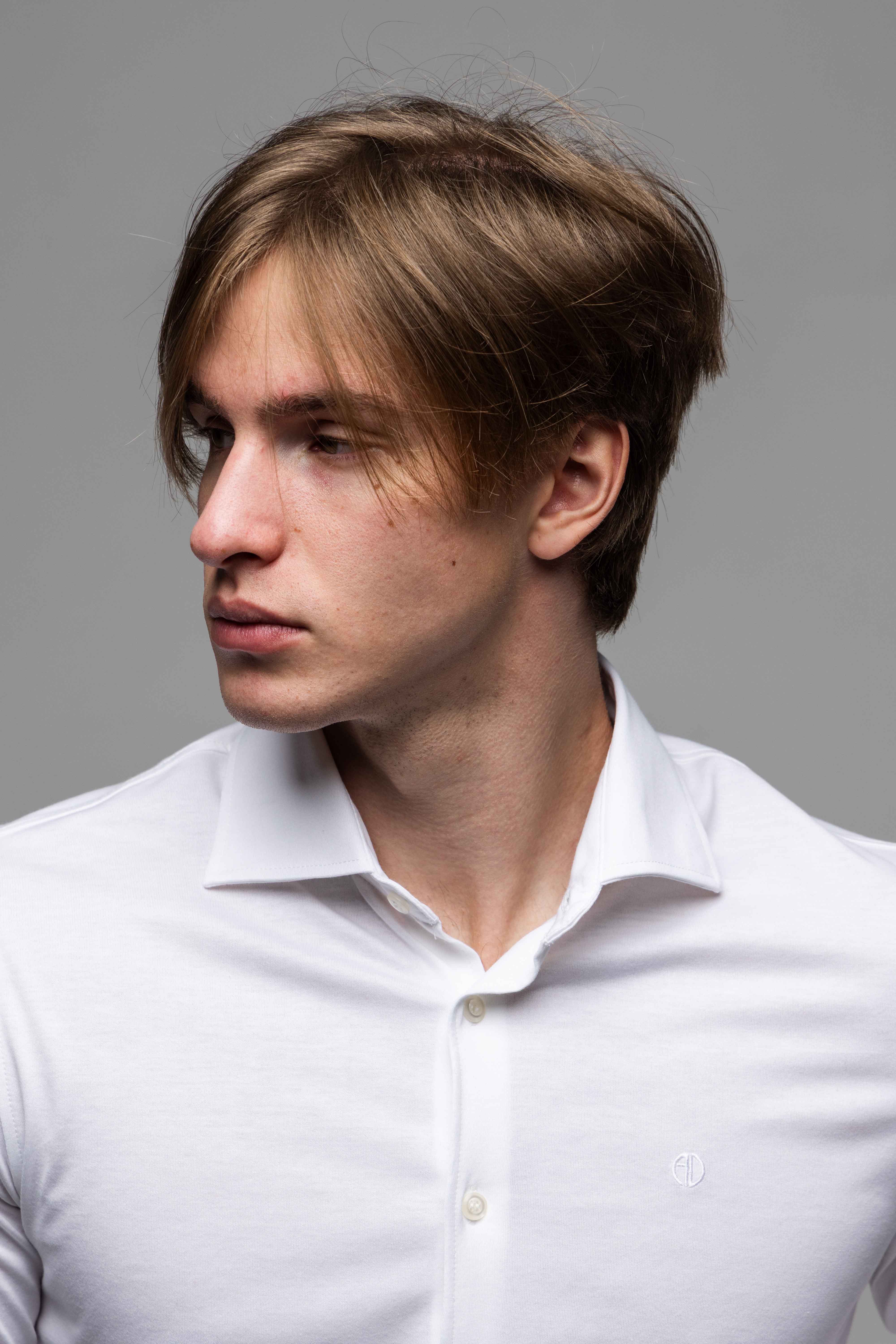 Biela strečová Extra Slim Fit košeľa