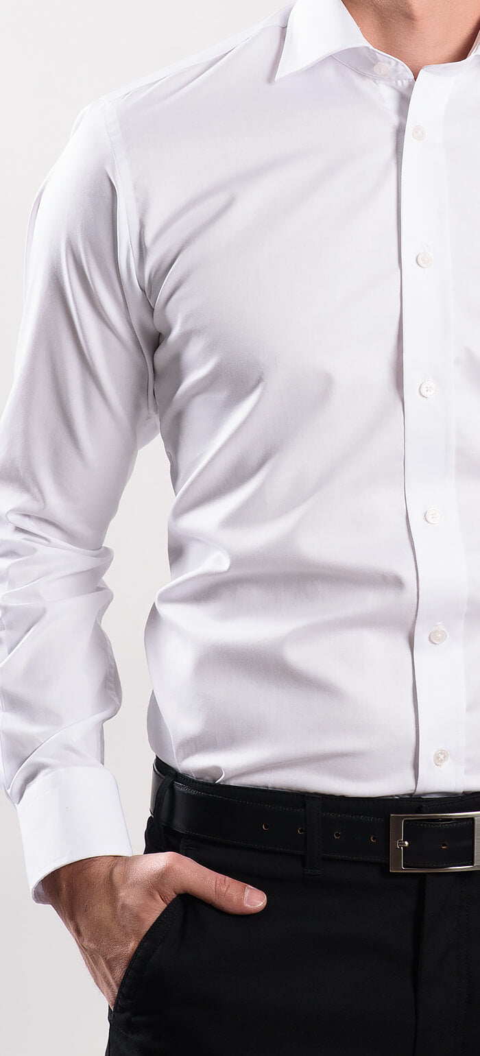 Biela Classic Fit košeľa