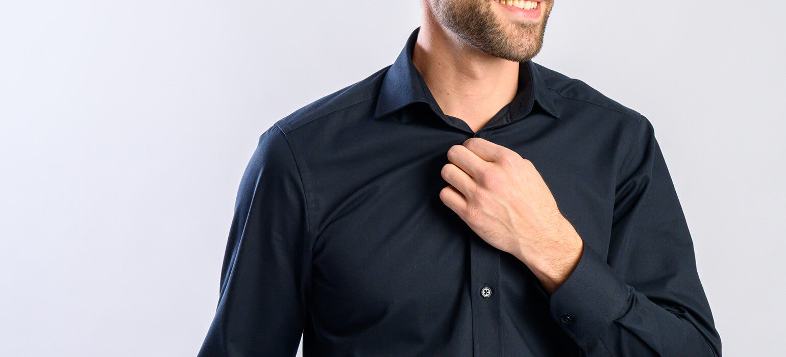Čierna Slim Fit košeľa