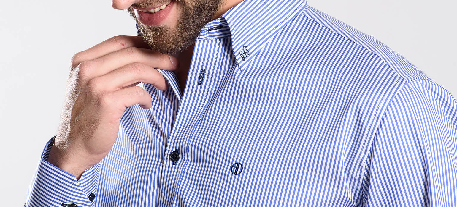 Prúžkovaná voľnočasová Extra Slim Fit košeľa